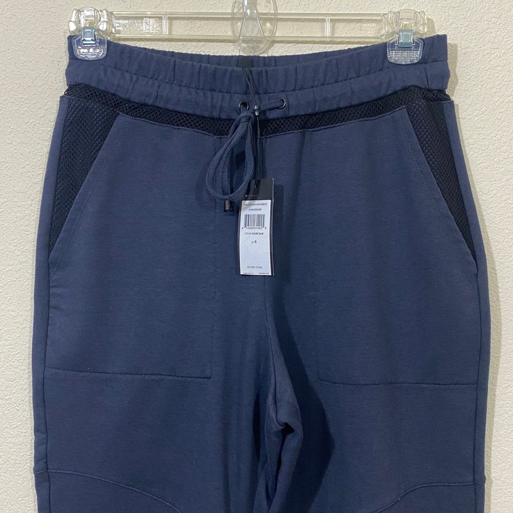 BCBGMaxAzria Relax Fit Athleisure Cropped Pants $198 Women's Size S